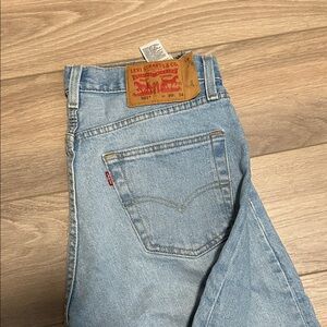 Levi's Sky Blue Denim Jeans